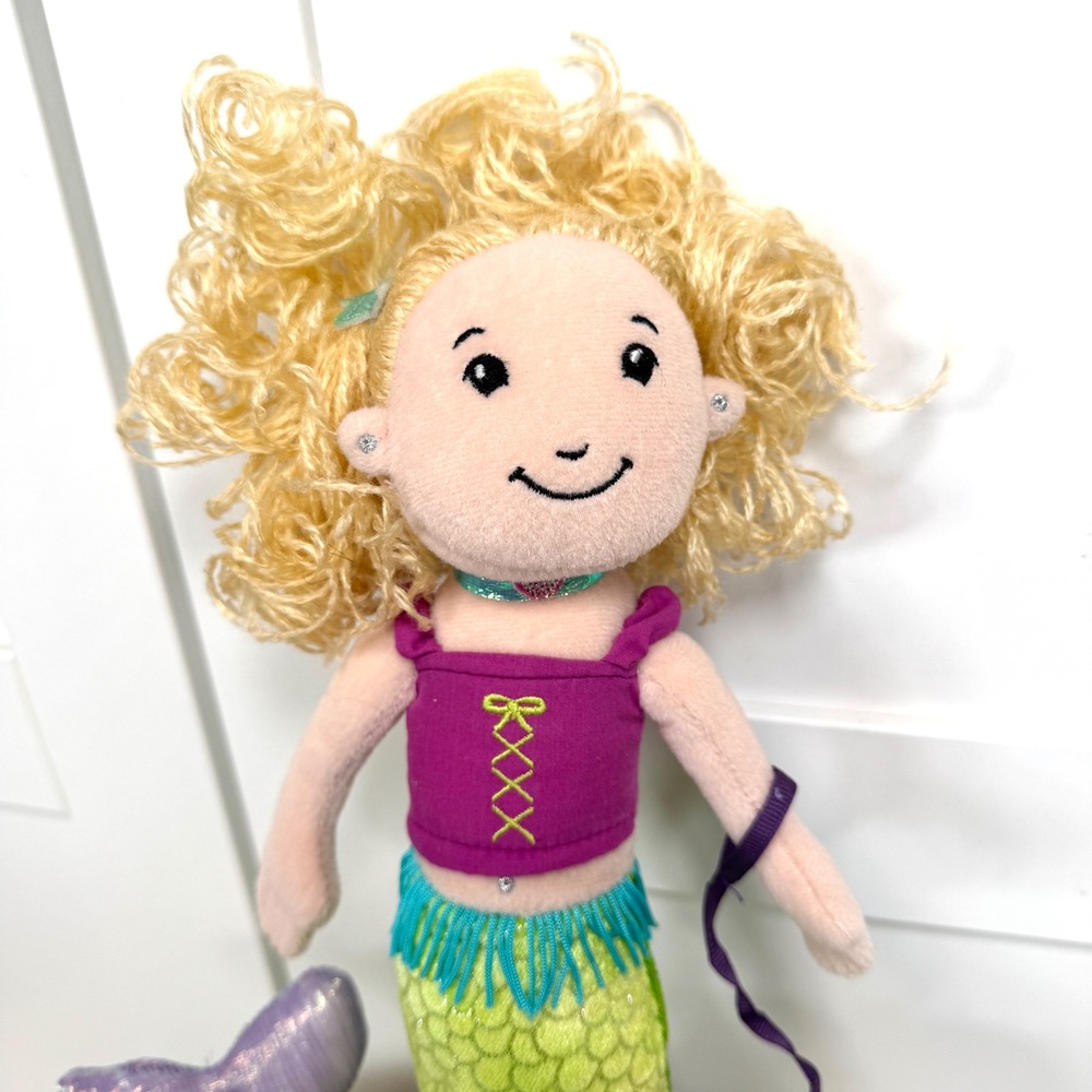 Manhattan Toy Groovy Girls Myra Mermaid Doll w/ Dolphin Complete Set - Picture 2 of 9
